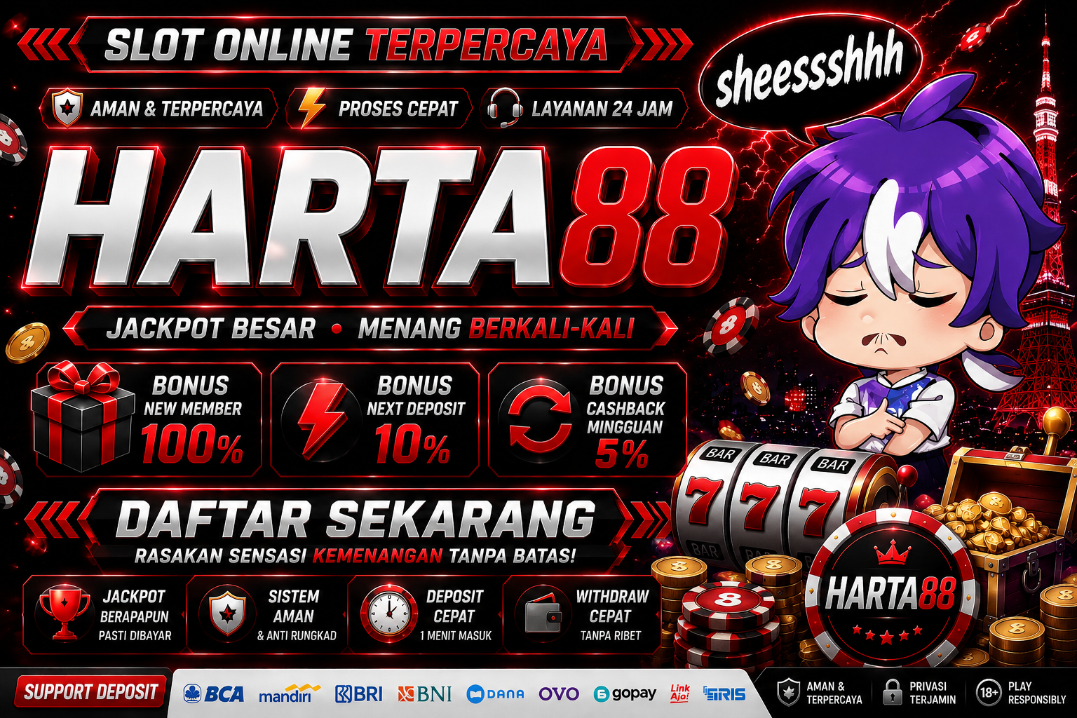 HARTA88 | Akses login link alternatif terbaru responsif & aman